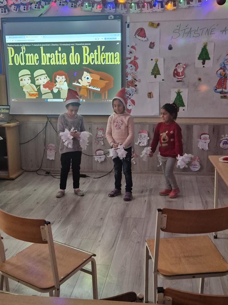 vianočné vystúpenie MŠ